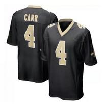 New Orleans Saints NFL Football Jersey Kamara 41 Winston 4 Carr Cotton Sports Fan Apparel Men Women Medium gray