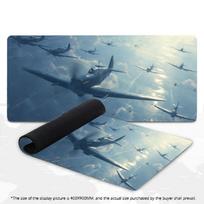 Gaming Large Mouse Pad XXL WW2 Tank Aircraft War Desk Mat Non-Slip Rubber Keyboard Pad Overlock Deskpad PC Game Accessories 700x400x2mm