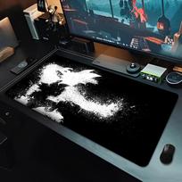 Dbz Black Anime Mouse Pad Dragon Ball Large Pc Computer Desk Mat AntiFray Gaming Mousepad Keyboard Gamer Accessories Table Pad 800x300x2mm