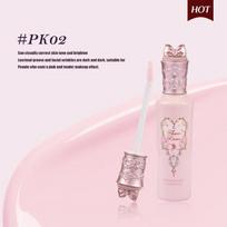 Flowerknows vasaros makiažo pagrindas lengvas kremas su hialurono rūgštimi, skaistinantis tamsiems ratilams ir paraudimams 0.21 fl.oz white