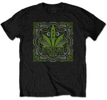 Cypress Hill 420 Ornate Leaf Hip-Hop T-Shirt XXL juoda