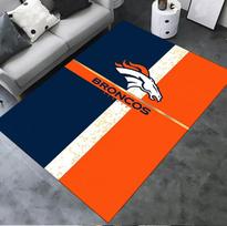 Denver Broncos Carpet Rug For Living Room Bedroom Home Sofa Decorationkids Play Nonslip Floor Mat 40x60cm( 15x23in ) white