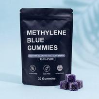 Metileno Mėlynojo Guminukai – Pažangus Papildas Vyrams Kognityviniam Aiškumui & Ląstelinei Energijai (30 guminukų) 1pack