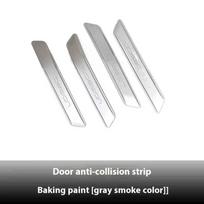 For BYD Song Plus DMI EV Seal U Sealion 6 Car Door Bumper Guard Anti-Collision Protective Strip Sticker EV Car accessories white