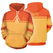 2025 Avatar: The Last Airbender 3D Print Unisex Hooded Sweatshirt XXL multi