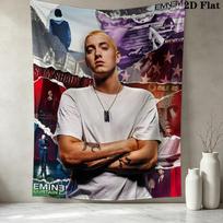 Eminem Wall Tapestry Aesthetic Wall Hanging Printed Fabric Blanket Decorative Tapestries For Bedroom Living Room Home Decor 130cm x 150cm