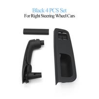RHD 2-doors Interior Left Right Door Pull Grab Handle Window Switch Panel For Volkswagon Golf 4 MK4 Jetta Bora 3B2867172DA94