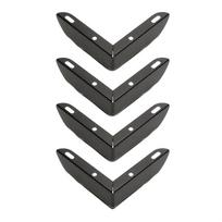 4PCS Simple L-Shaped 2-In-1 Furniture Leg Bedside Table Support Leg For Sofas Beds Tables Hardware Furniture Accessories juoda