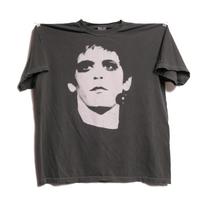 Lou Reed Transformatorius Marškinėliai Vintage Velvet Underground Grupės Walk on the Wild Side Labai Išblukę Dėžutės Formos Glam Rock Alternatyvūs Sunkūs Marškinėliai - XL 3XL white