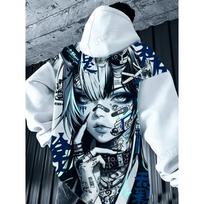 Sexy Anime Samurai Girl Hoodie Men Women Fashion Outdoor Tracksuits Teens Hoodie Sweatshirt Autumn Winter Clothes Y2k 6XL gray