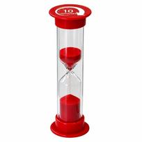 Multiple Durations Hourglass Timer 1/2/3/5/10 Minutes Sand Clock Plastic Hourglass  Home Use 10minutes
