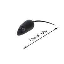 Bite-Resistant Vinyl Mouse Cat Toy with Sound and Optional Colors for Self-Entertainment