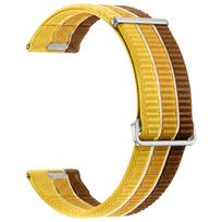 18/20/22mm Watchband Nylon Band for Huawei GT 6 Pro Runner 2 Amazfit Balance 3 Straps for Garmin 170 70 Venu 4 3 Suunto Nautic S 22mm yellow