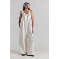 Casual Loose Vintage Washed Straight Leg Denim Overall Jumpsuit M balta