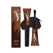 Eyebrow Tattoo Tint Semi Permanent Brow Tint Long-lasting Waterproof Natural Brown Liquid Eye Enhancers Brow Tattoo with Brush juoda