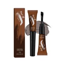 Eyebrow Tattoo Tint Semi Permanent Brow Tint Long-lasting Waterproof Natural Brown Liquid Eye Enhancers Brow Tattoo with Brush pilka