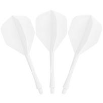 3Pcs Integrated Dart Flights And Shafts With Shatterproof Design For Home Dart Games Tournaments And Daily Practice 4 white