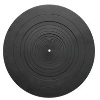 12  Turntable Platter Mat Rubber Silicone Pad For All LP Vinyl Record Players Turntable gray