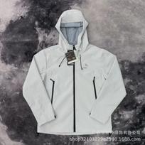 Brazil Team Neymar Style Windbreaker Jacket Waterproof Outdoor Winter Coat Men Women M white