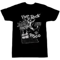 Vintage Vive le Rock T-Shirt S juoda
