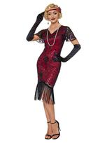 Gatsby Prom Dress Embroidered Tassel Cocktail Party Plus Size Sequin Beaded Mesh Dress Dress 2XL