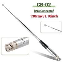 ABBREE Telescopic CB Antenna 27MHz BNC SMA-Female SMA-Male Antenna For WOUXUN TYT BAOFENG Quansheng Walkie Talkie Ham Radio