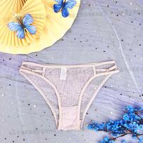 Sexy Plus Size Floral Lace Low-Waist Thong - Breathable & Erotic Women's Underwear white