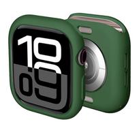 Case for Apple Watch 10 11 46mm 42mm Accessories Shockproof Protective Soft Silicone Bumper Shell Cover iwatch Series protector 7 green 42mm Series 10 11