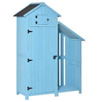 Wooden Shed Garden Storage Cabinet With Log Store Waterproof Asphalt Roof And Lockable Door Narrow Tool Organizer 130 X 55 X 180 Cm