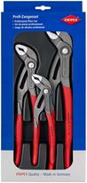 KNIPEX Cobra Set 002009V02 3-Piece (180/250/300) pilka spalva