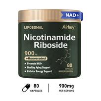 Liposomal Nicotinamide Riboside Supplement with Resveratrol and Quercetin – Supports Overall Health 80