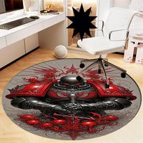 Warhammer 40k Printed Round Rug Carpet Chair Rug Area Rug Entryway Doormats,for Office Chair Living Room Bedroom Kitchen Room. 80cmx80cm