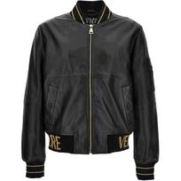 Versace Jeans Couture ribbed-trim bomber jacket 79GAVP06-CPPS3-899 52 black