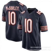 Chicago Bears Walter Payton 34 Football Jersey Team Sports Fan Apparel Uniform 10 Blue black