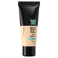 Maybelline Fit Me Matte & Poreless Foundation 110 Porcelain 30Ml black