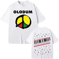 King of Pop Michael Jackson MJ OLODUM Same Style T-shirt Men Women Fashion Gothic Classic T Shirts P 100 black