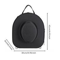 Cowboy Hat Hard Case - Shockproof Outdoor black