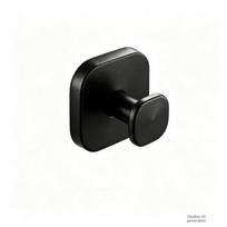 Square No-Drill Suction Cup Hooks 2pcs Stainless Steel Strong Wall Hangers for Bathroom Kitchen Towel Storage Organizer juoda