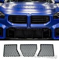 3 Pack Front Bumper Grille Mesh for BMW G87 M2  2025 Designed for Seamless Integration and Enhanced Airflow blue