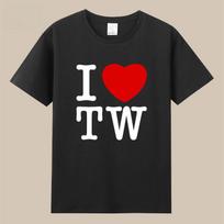 I Love Beijing anghai Hong Kong Taiwan New York Bangkok Tirt Crew Ne ort Sve Faion Urban Loose Fit Mens 3XL white