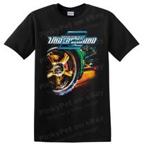 Need For Speed Underground 2 Marškinėliai Gatvių Lenktynės Vairas Miestas Retro Lenktynės XXXXL black