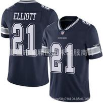 Dallas Cowboys NFL Football Jersey Men Women Kids Cotton Team Sport Uniform 15 Dak Prescott 21 Ezekiel Elliott Medium