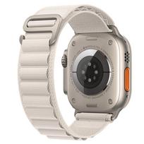 For Apple Watch Ultra 4 3 2 Band 49mm 44mm 40mm 45mm 42mm 46mm Alpine Loop Correas Bracelet iWatch Series SE 8 9 10 11 12 Strap S12-46 42 44 45 49mm beige