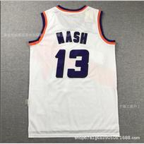 Suns 34 Charles Barkley 13 Steve Nash Retro Basketball Jersey Mens Embroidered Sportswear XXL