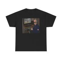 Jeffrey Epstein Playing Call of Duty T Shirt Funny COD MW2 Gaming Meme Tee 140 gray