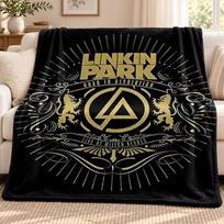 Linkin Park blanket Flannel Blanket Soft Cozy Plush Throw for Sofa Bed Lightweight Home Decoration Outdoor camping 150cmx180cm
