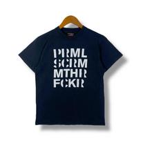Vintage 00's PRIMAL SCREAM Mthr Fckr Band Tee Shirt Small Size 2XL white