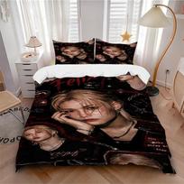3Pcs Stray Kids Felix Aesthetic Bedding Sets For All Sizes New 3D Printed Bed Cover Comforter Duvet Cover Pillowcase Bedroom Decoration 140cmx200cm