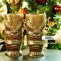 Ceramic Tiki Cocktail Glass - Hawaii Zombie Cup