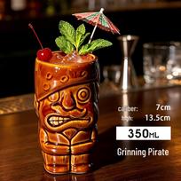 Ceramic Tiki Cocktail Glass - Hawaii Zombie Cup